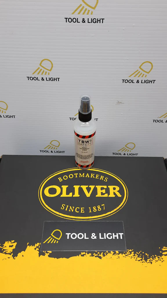 OLIVER SIDE ZIP - 8'' WORK BOOT-STONE