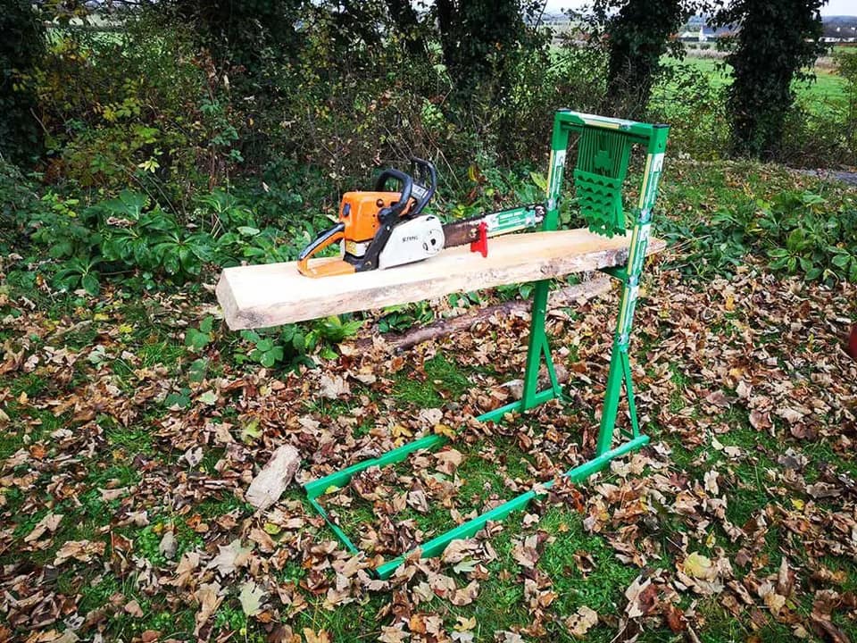 Timber Croc saw horse