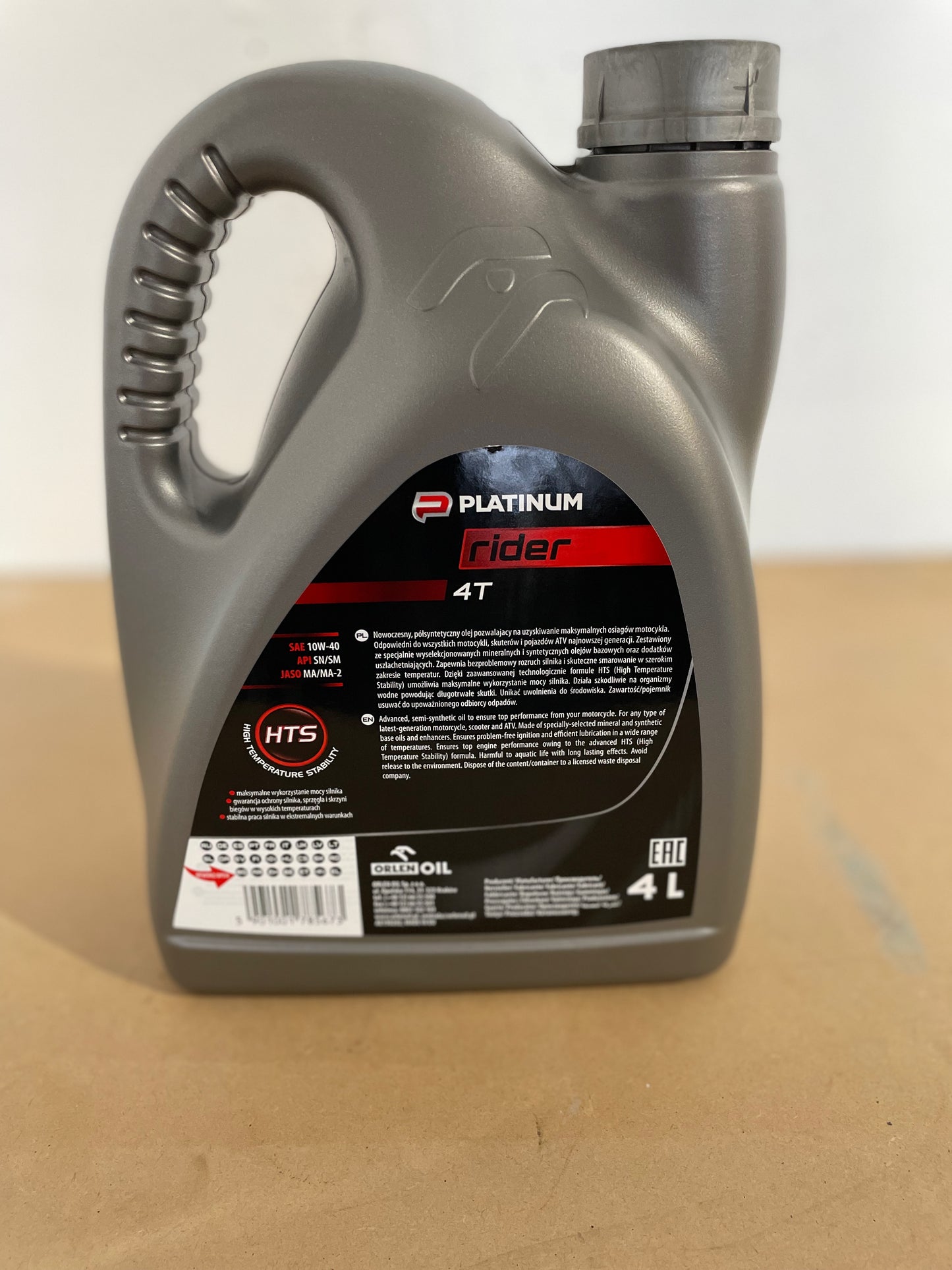 4LT PLATINIUM RIDER RACING 4T 10W-40