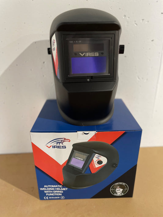 Auto Darkening Headshield with Grind Function