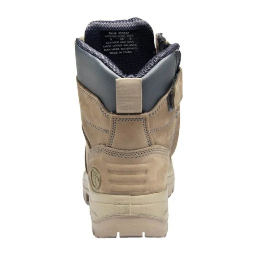 OLIVER SIDE ZIP - 8'' WORK BOOT-STONE