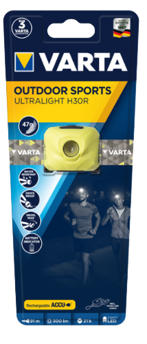 Varta H30R Pro Outdoor Sports Torch Ultralight