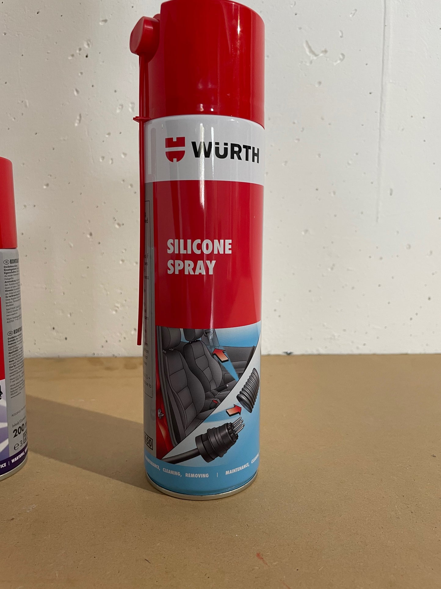 Silicone Spray 500ml By WURTH